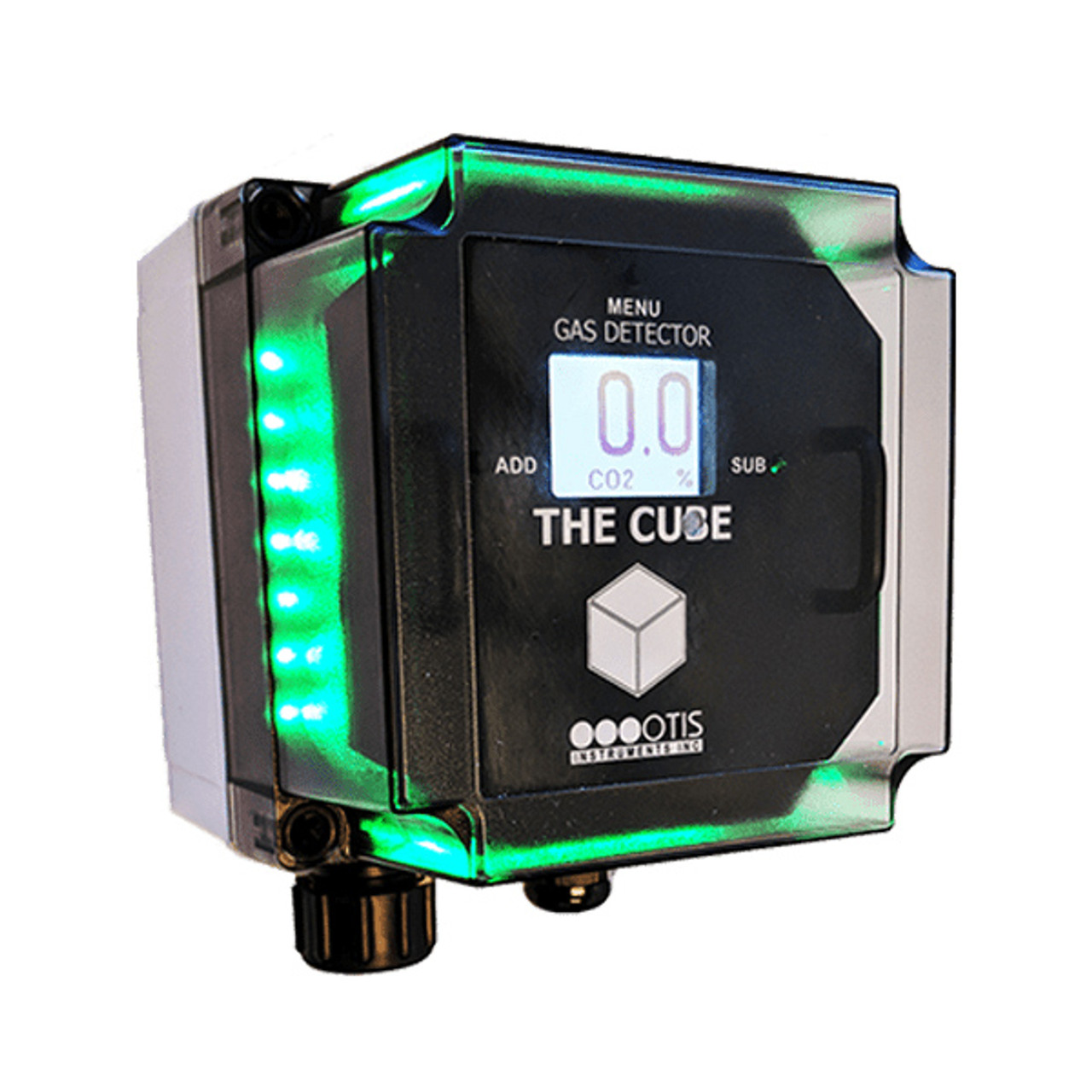 Otis Instruments The Cube OI-6000 Series Non-Explosion Proof Wired Powered  Ambient Air Toxic Gas Detector