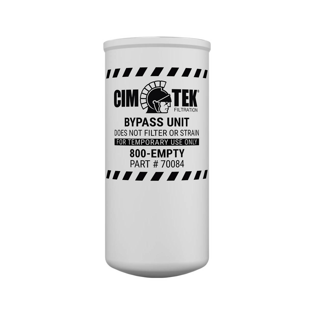 Cim-Tek 70084 800-Empty Bypass Unit Filter Housing - John M