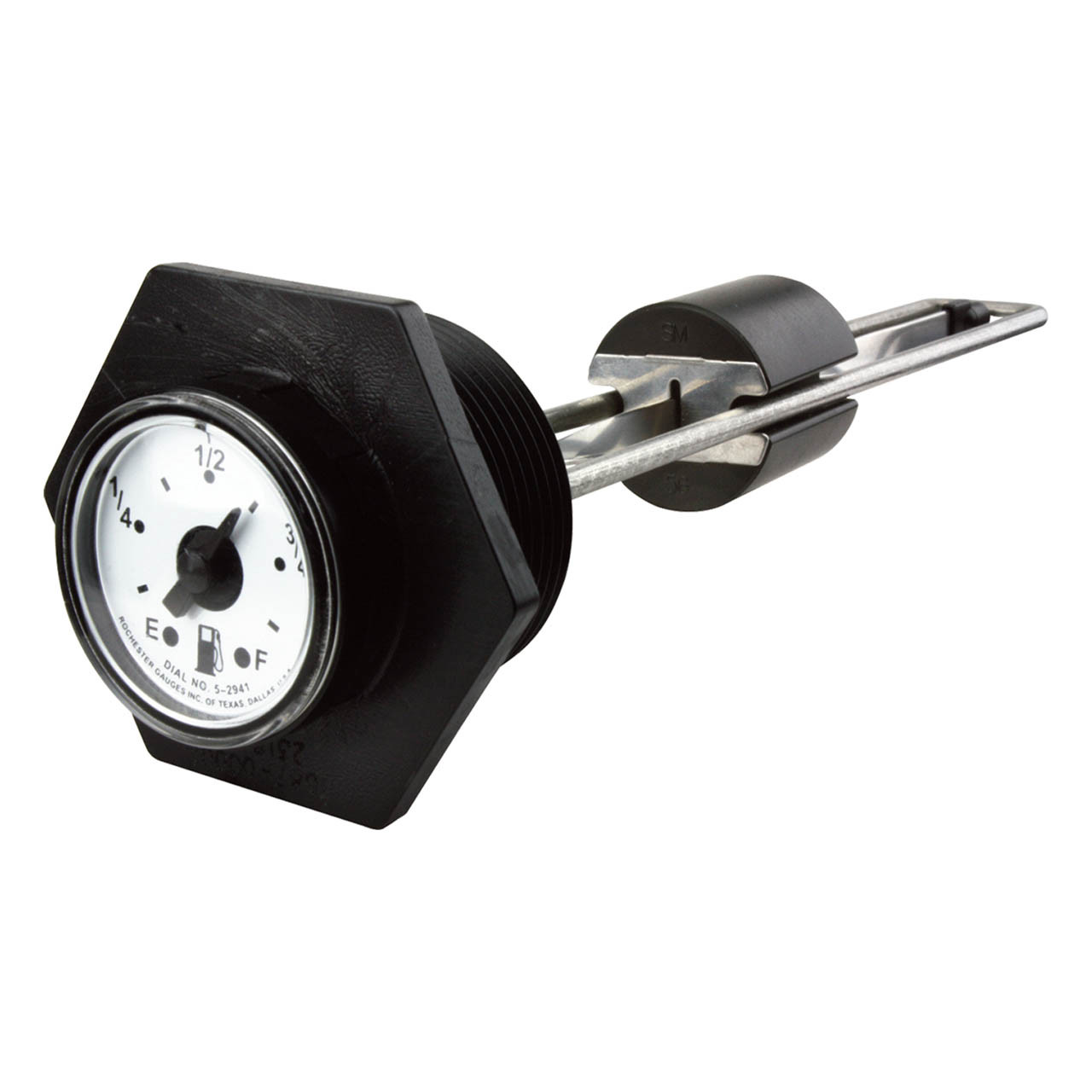 Rochester Gauges 8687 Series 1 1/2 in. NPTF JR Top Mount Liquid