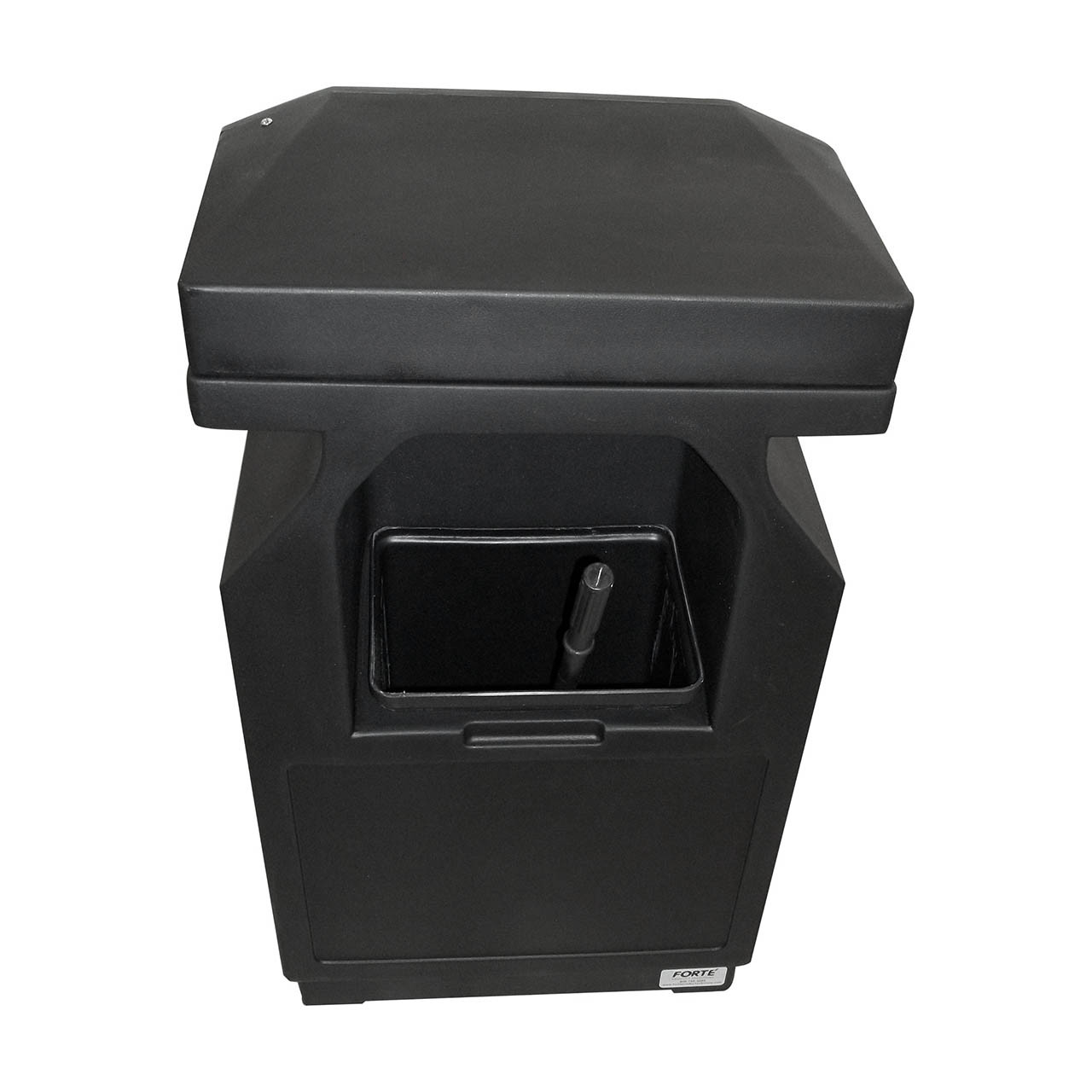 Forte Products Sidekick Windshield Center, Black - John M