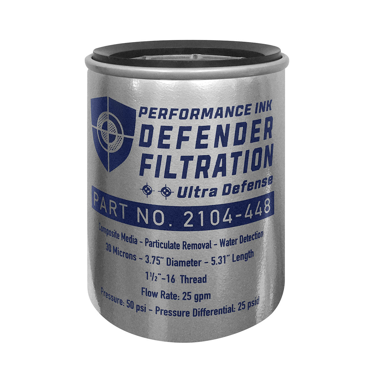 Performance Ink PI-2104-448 30 Micron Particulate Spin-On Fuel