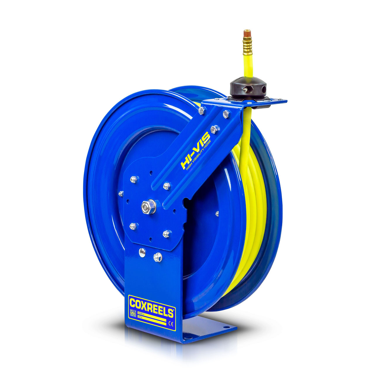 Coxreels P Series EZ-Coil Performance Air Hose Reel - Reel & Hose - 3/8 in.  x 25 ft. - John M. Ellsworth Co. Inc.