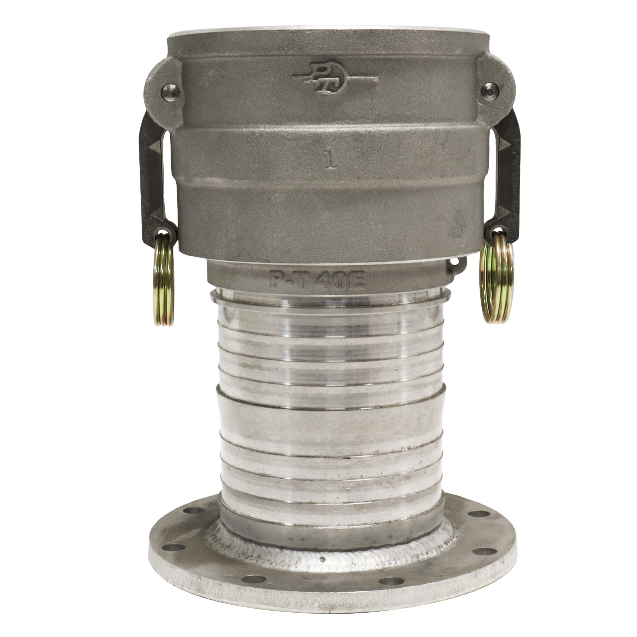 ma★ JME 4 in. Female Camlock x 4 in. TTMA Flanged Swivel - John M