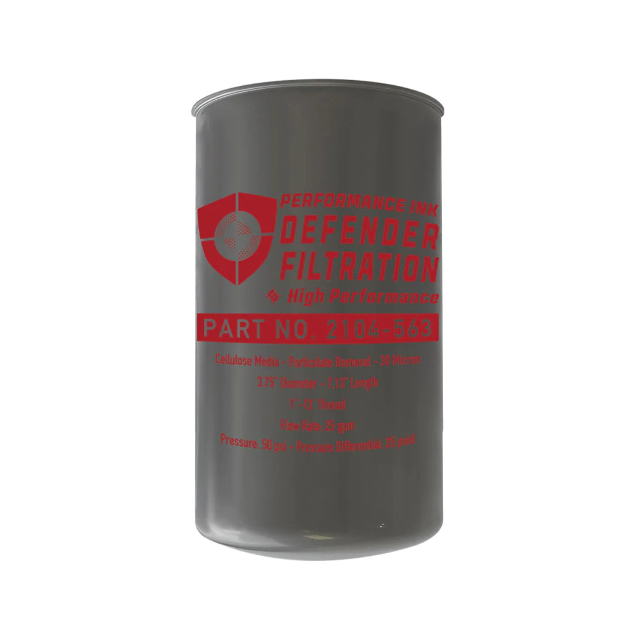 Performance Ink PI-2104-563-C 30 Micron Particulate Spin-On Fuel