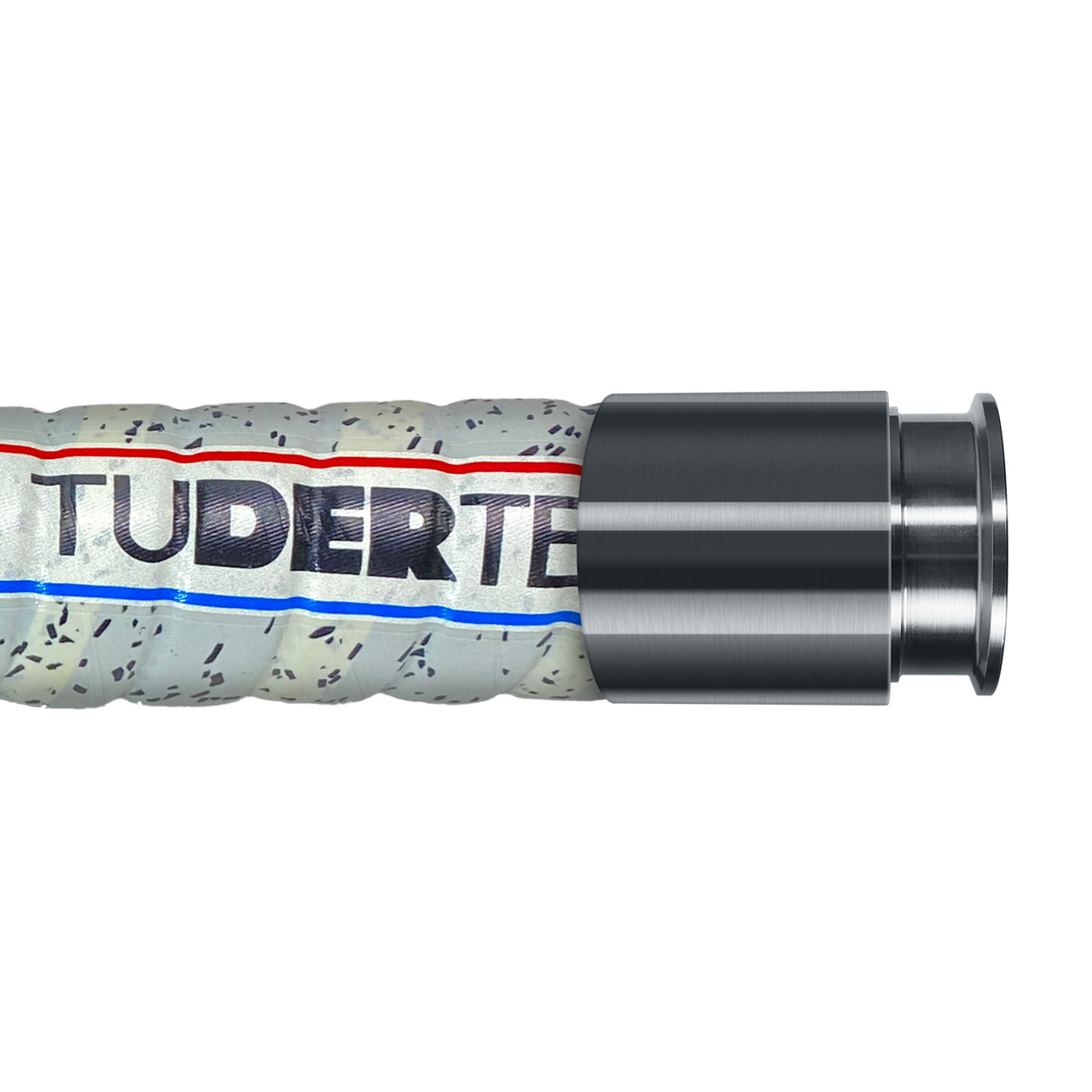 Tudertechnica Glidetech® PTFE Biotech 2 in. 150 PSI Chemical Suction &  Delivery Hose Assemblies w/ 3A Tri-Clamp Ends