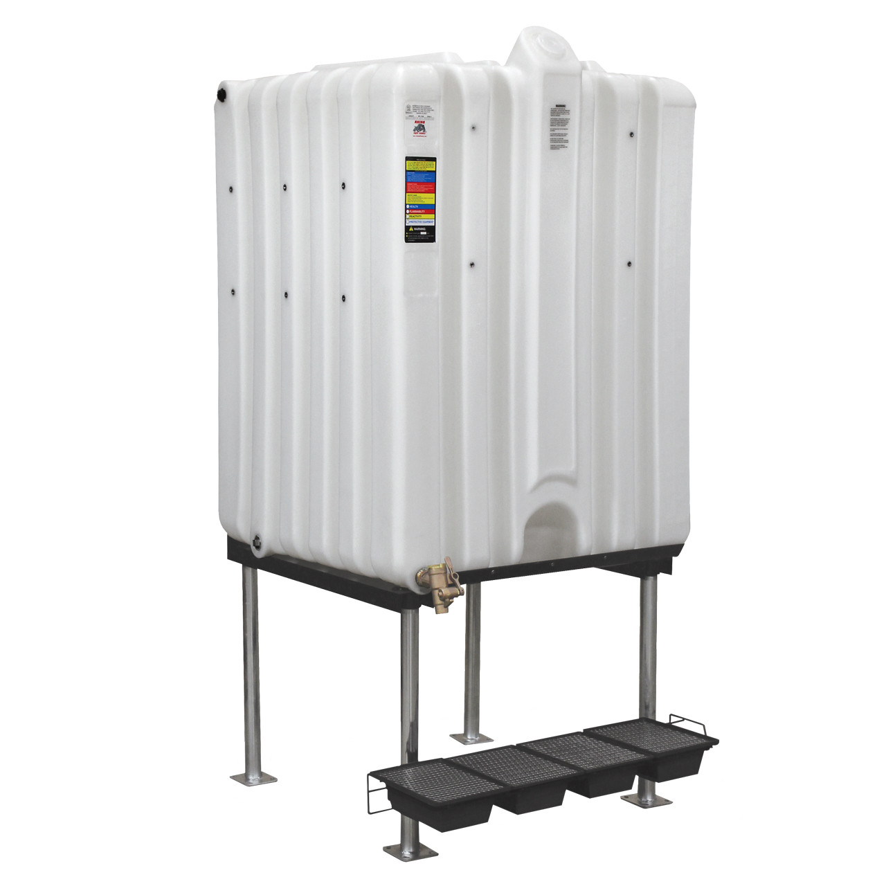 Rhino Tuff Tanks RTT-6400 225 Gallon Stackable Gravity Feed System
