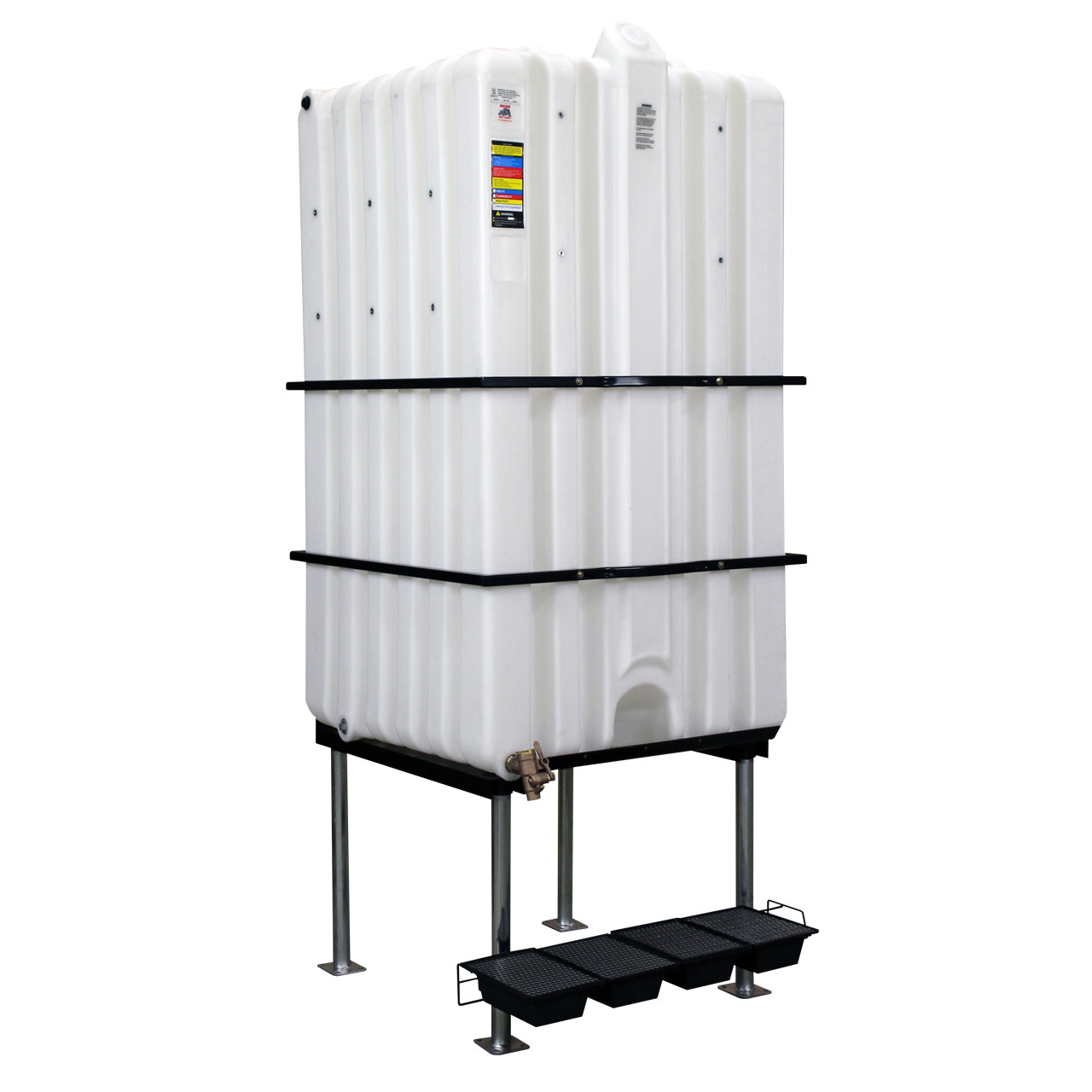 Rhino Tuff Tanks RTT-6500 310 Gallon Stackable Gravity Feed System