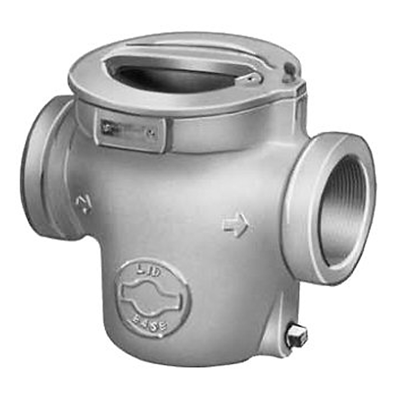 Viking Pump Lid-Ease® Cast Iron Basket-Type Line Strainers, 2 in