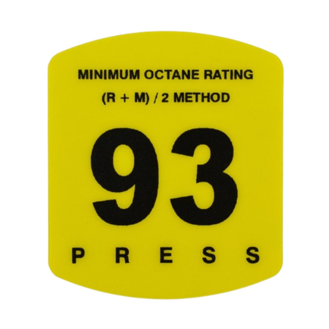 RDM ES500S-93 93 Octane Press to Start Overlay - Gilbarco Encore S