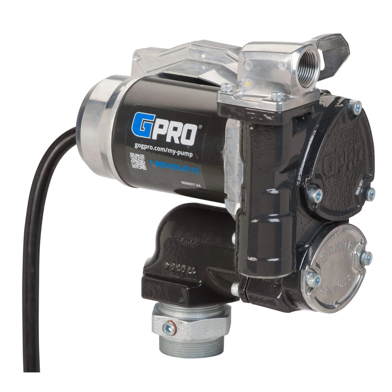 GPI V25-012PC-N08 1 in. FNPT GPRO 25GPM 12V DC Fuel Transfer Pump