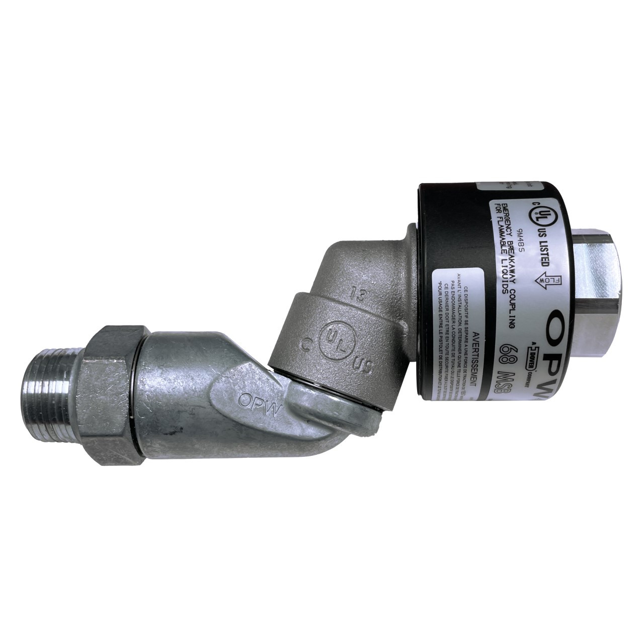 OPW 68EZSB-7575 3/4 in. NPT Aluminum Reconnectable Swivel