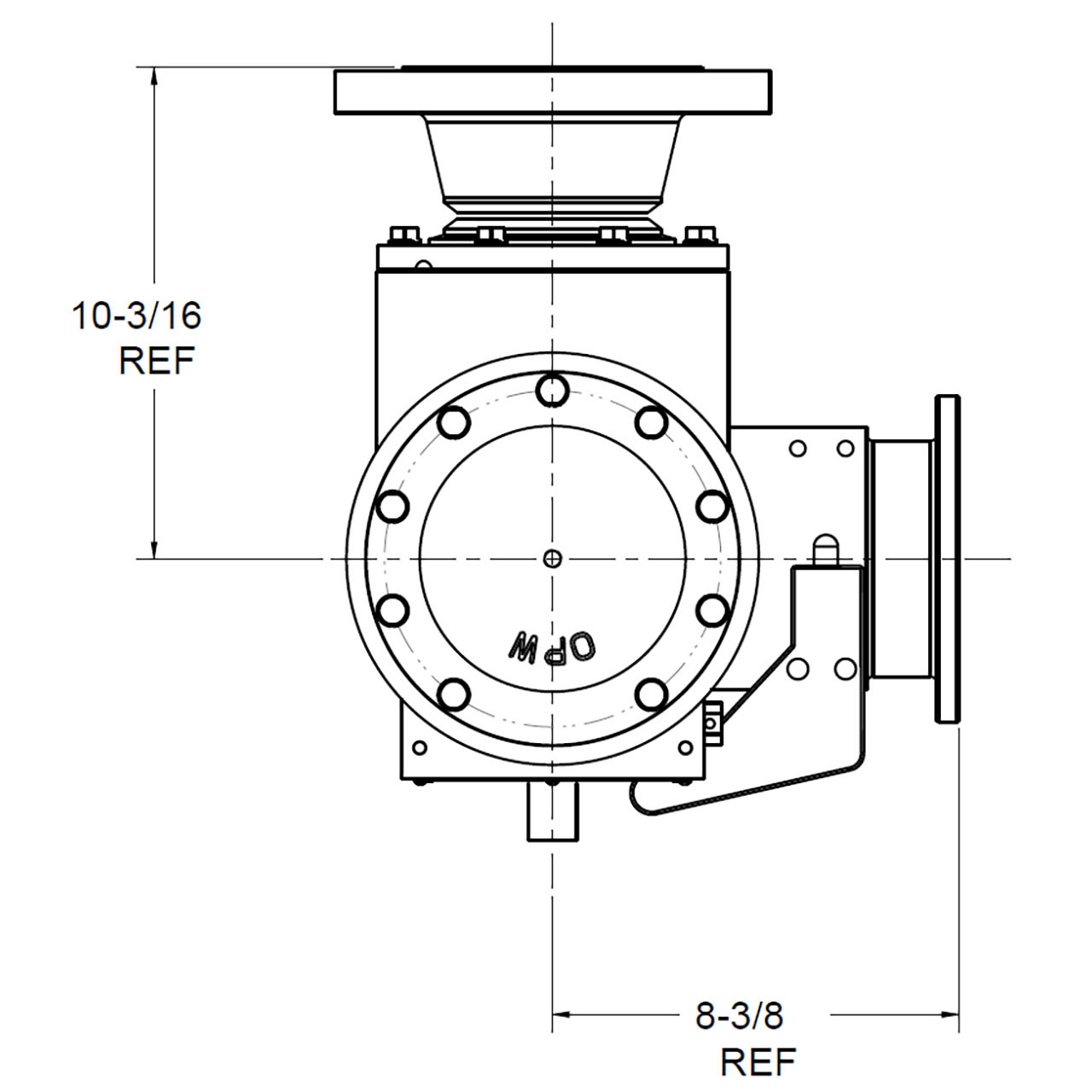 OPW 4 in. Compact Torsion Spring Base Swivel, Down-Feed - John M ...
