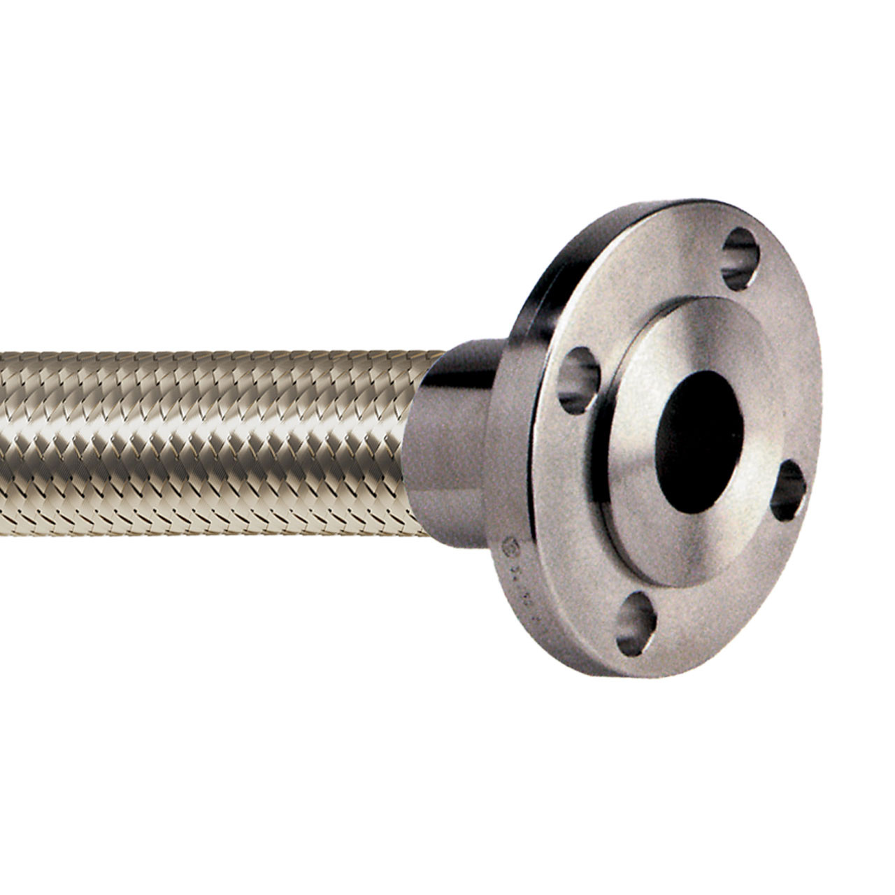 Resistoflex 1 in. Convoluted PTFE Stainless Steel Braid AntiStatic