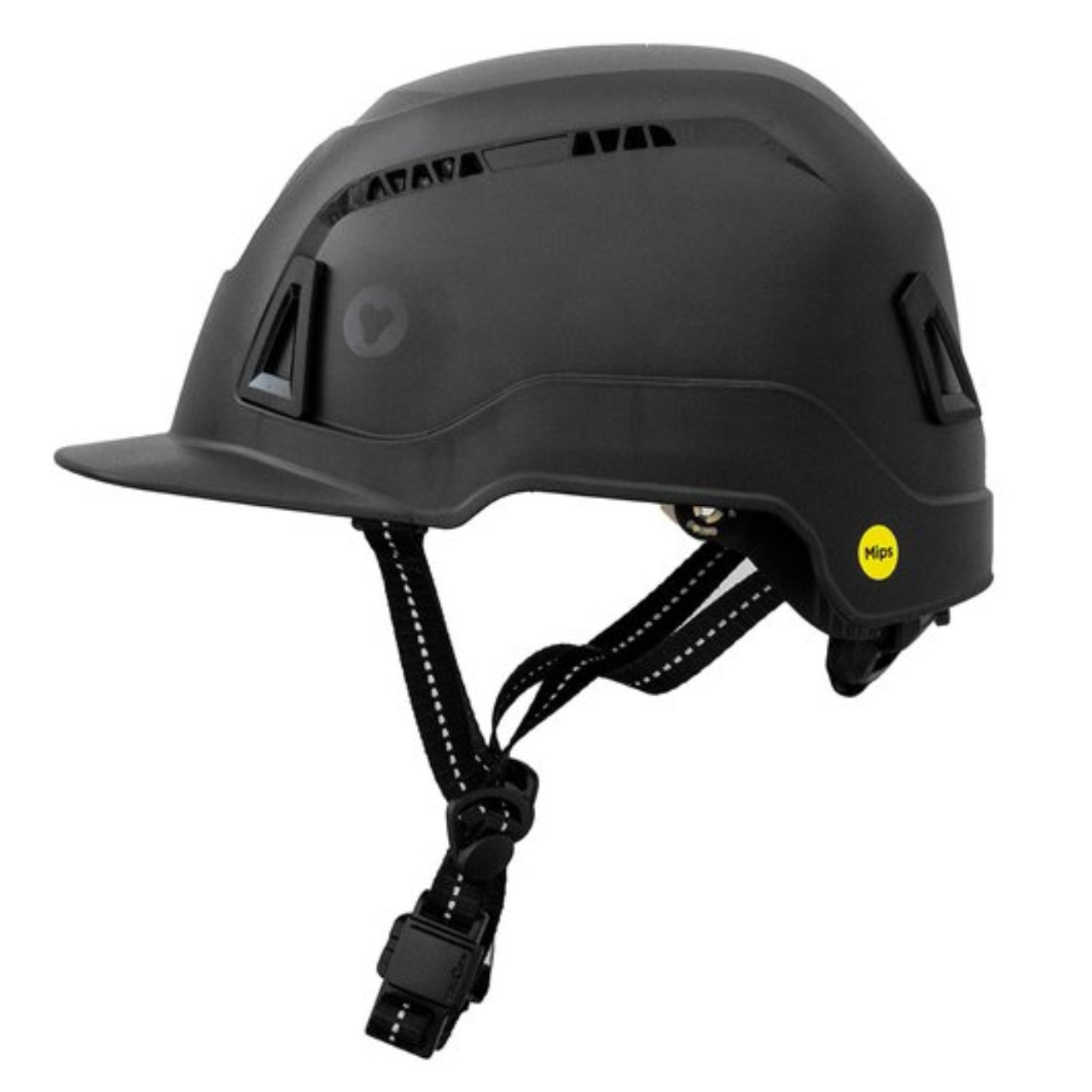 Securis SEC25 Class C Front Brim Safety Helmet - Black (4 Pack