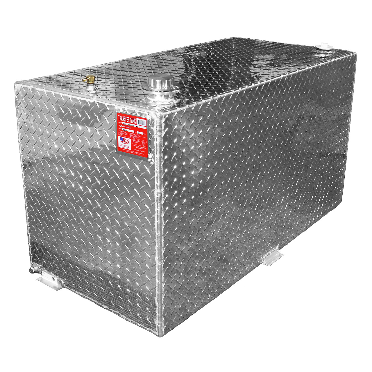 RDS Manufacturing 113 Gallon Aluminum Rectangle Transfer Tank w
