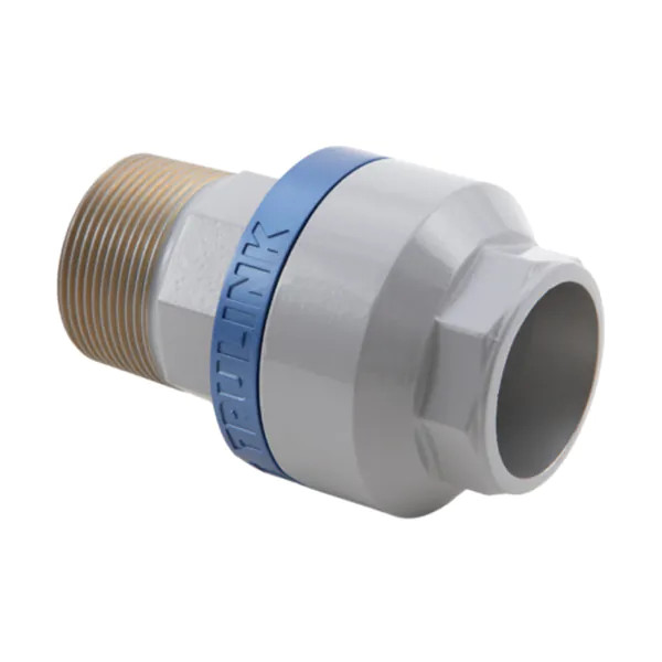AST TP3-20-12M Push to Connect Straight Male Adapter - 20 mm x 3/4 in ...