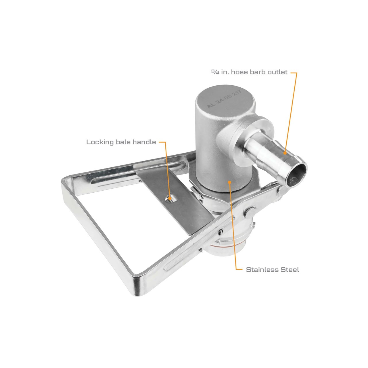 GPI 180111-01 Dispense Coupler for DEF Transfer Pumps - John M
