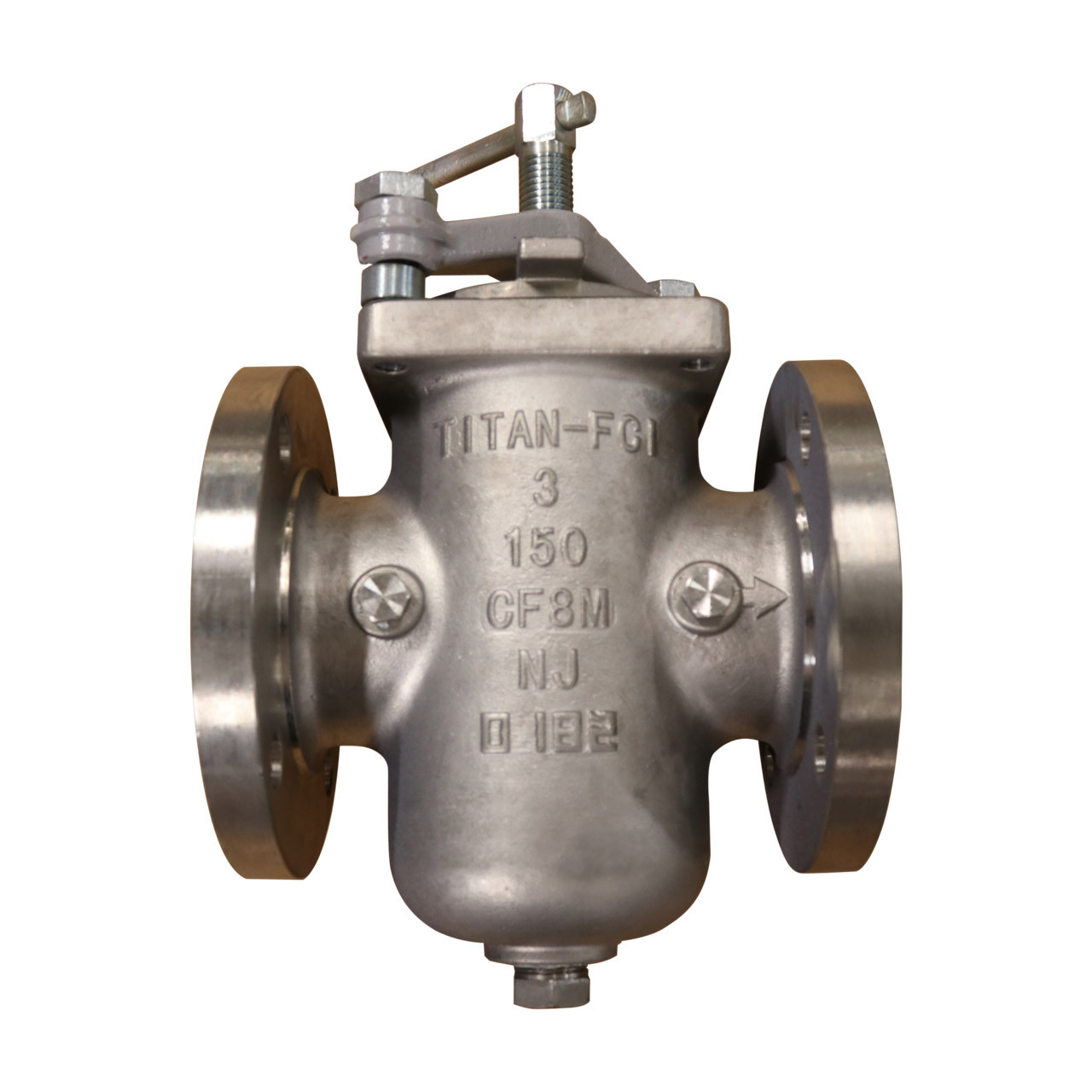 Titan Flow Control BS85LS0400 4 in Simplex Basket Strainer w