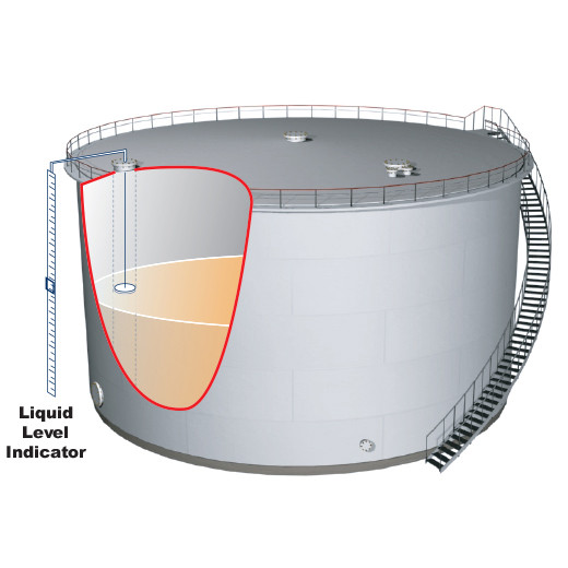 Varec 6700 Tank Gauge Board Liquid Level Indicator - 34 Ft. - John M ...