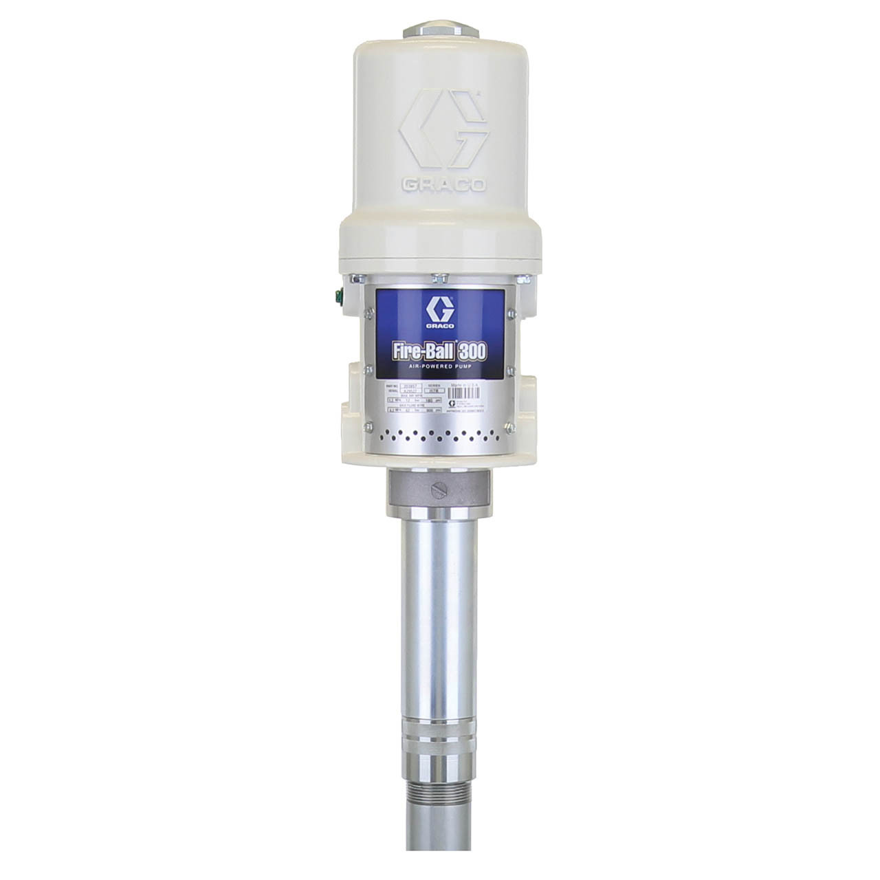 Graco Fire-Ball 300 5:1 Air Powered 2.8 GPM Piston Oil Pump - Universal ...