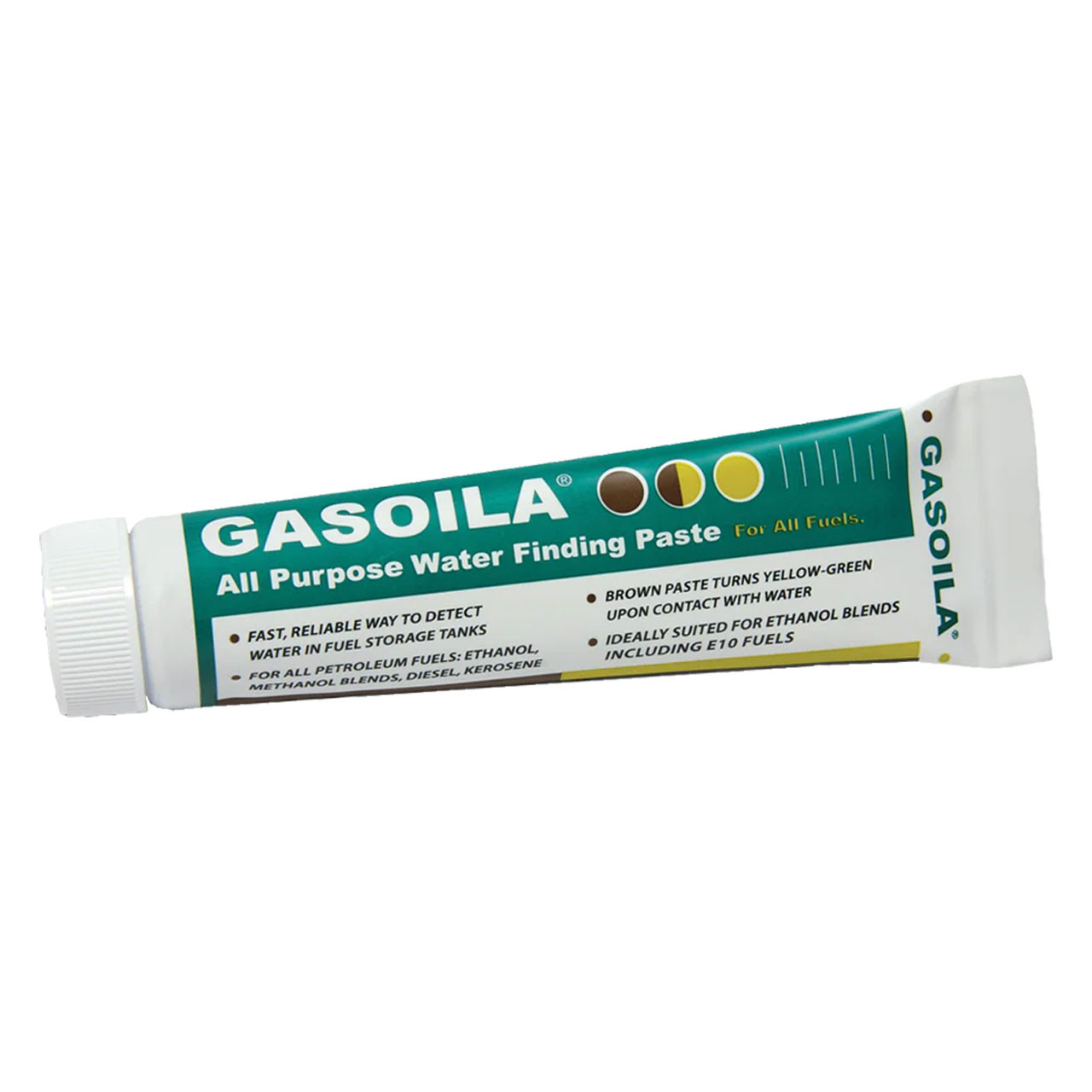 Gasolia WF25 Water Finding Paste - 2.5 Oz Bottle, Detects Water In Fuel Oils & Storage Tanks