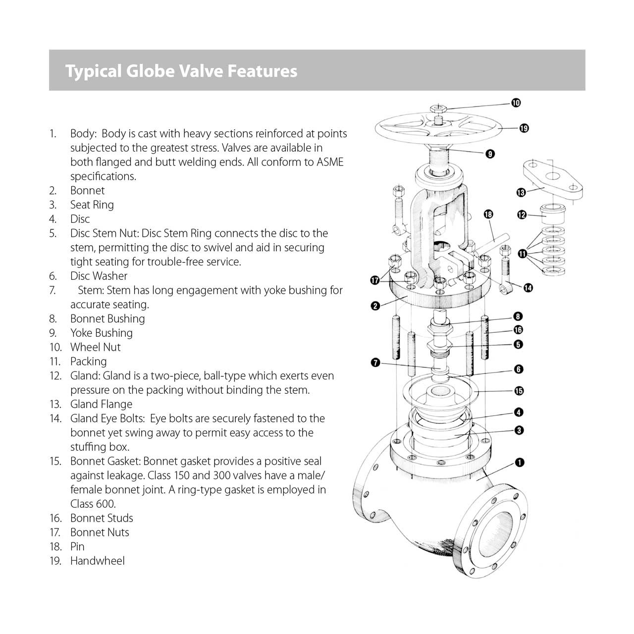 Crane Figure 143 Class 150 Cast Steel Flanged Globe Valve John M