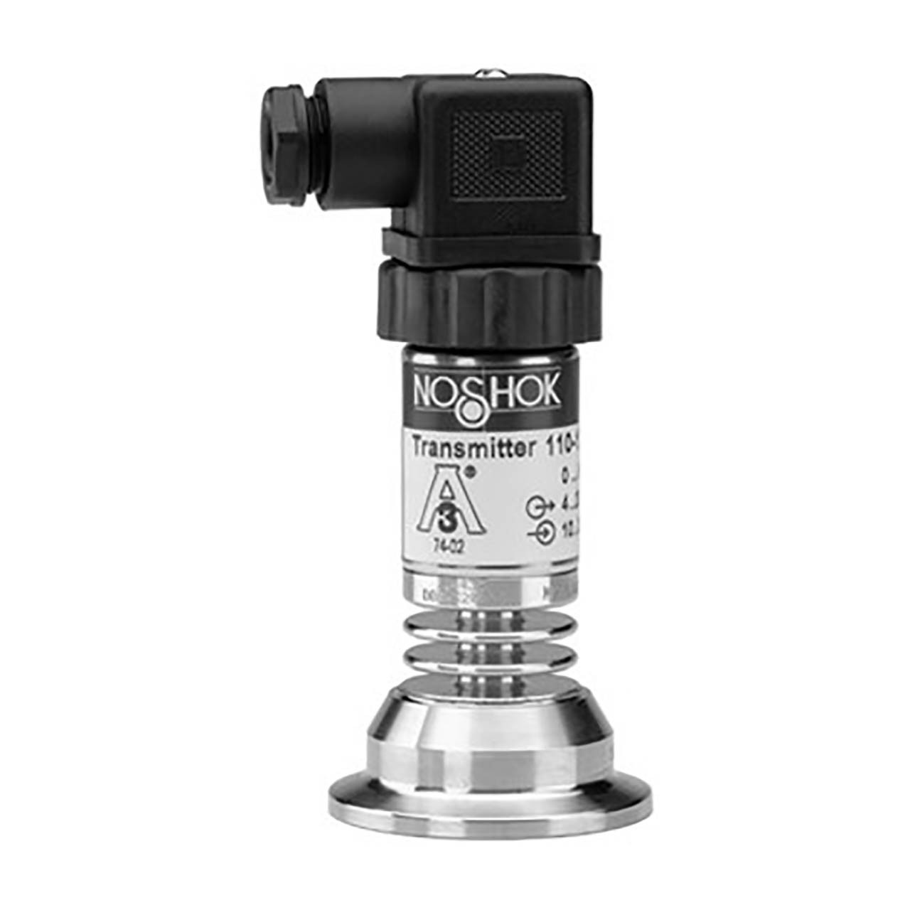 NOSHOK 11 Series 1 1/2 in. Sanitary Clamp Pressure Transmitters, 36 in