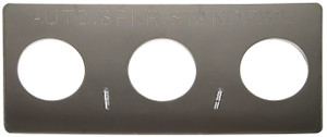 Dixon Polished Chrome Plated Auto-Sprinkler Wall Plate For Concealed (Flush) Fire Department Connections