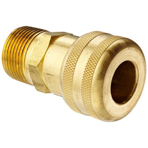 Dixon Air Chief Brass Industrial Auto Coupler 1 in. Male NPT x 3/4 in. Body Size