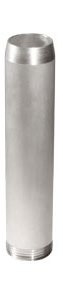 Aluminum Threaded Nozzle Tubes - 1-1/4 in. NPT - 1-5/8 in. - Aluminum