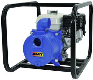 AMT/Gorman Rupp 2 in. Cast Iron Engine Driven Trash Pump - 185 GPM - 2 in. NPT - Honda 5HP