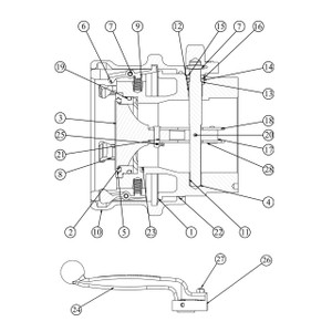 Emco Wheaton J451-051 Coupler Parts - O Ring