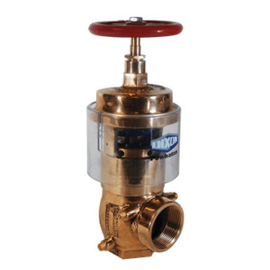 Dixon Powhatan Field Adjustable Pressure Reducing Brass Hose Valves - Angle - 2 1/2" - Male 2 1/2" NH (NST) - 400