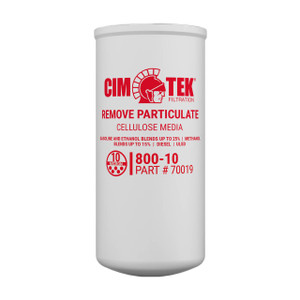 Cim-Tek 70019 10 Micron Particulate High Flow Spin-On Fuel Dispenser Filter (800-10)