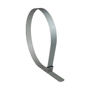 Dixon 7 in. ID Center Punch Galvanized Steel Open End Band