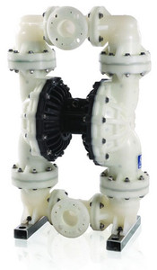 Graco Husky 3300 3 in. Flange Polypropylene Air Diaphragm Pump w/ PTFE Diaphragms & Balls, Polypropylene Seats