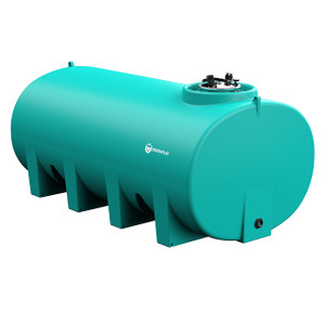 Enduraplas 2500 Gal Free Standing Horizontal Transport Tank - Polyethylene