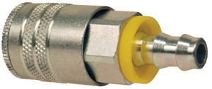 Dixon Brass Air Chief Industrial Coupler 3/8 in. Push-On Hose Barb