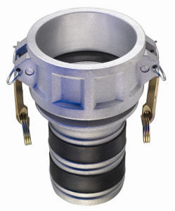 EZ-Seal Leak Resistant Fittings - Part C Female Coupler x Hose Shank - 3 in.