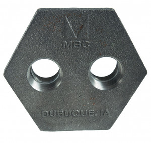 Morrison Bros. 184D Series 4 in. x 3/4 in. x 3/4 in. Duplex Bushings