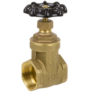Smith Cooper 8501L Series 1/4 in. Lead-Free Brass 200 WOG Full-Port Gate Valve - Threaded