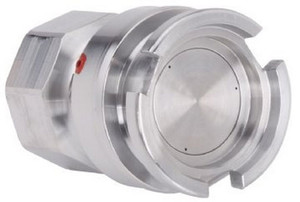 Novaflex HDC 1 1/2 in. Stainless Steel Hi-Flow Dry Release Adapter w/ Chemraz Seals
