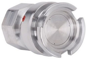 Novaflex HDC 3 in. Stainless Steel Hi-Flow Dry Release Adapter w/ Viton Seals