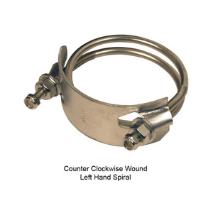 Dixon 2 in. Counter Clockwise (Left Hand) Spiral Clamp