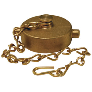 3 in. NH(NST) Dixon Brass Cap & Chain - Pin Lug