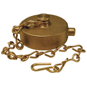 6 in. NPSH Dixon Brass Cap & Chain - Pin Lug