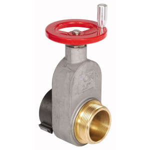 POK Aluminum Gated Valve - NPSH - Aluminum - 2.5"