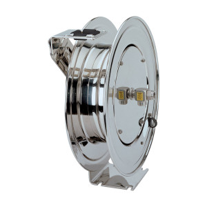 Coxreels P-LPL-335-SS Stainless Steel Hose Reel - Reel Only - 3/8 in. x 35 ft.