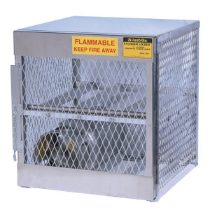 Aluminum LPG Cylinder Lockers Horizontal Storage - Four 20 or 33 lb