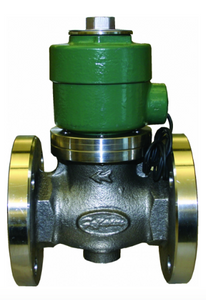 Morrison Bros. 710SS Series 2 in. Stainless Steel Anti-Siphon Solenoid Valves w/ PTFE Seal - Flanged